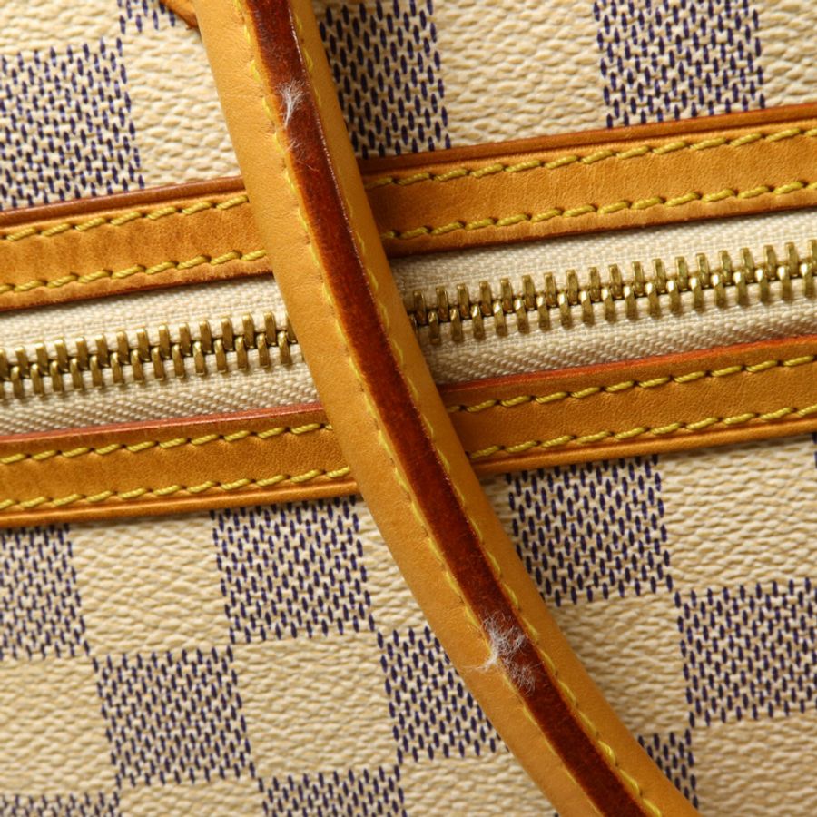 LOUIS VUITTON Damier Azur Saleya GM手挽袋-13