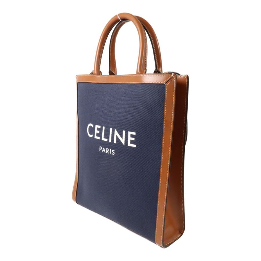 CELINE 帆布/牛皮皮革Small Vertical Cabas手挽肩背兩用袋-2