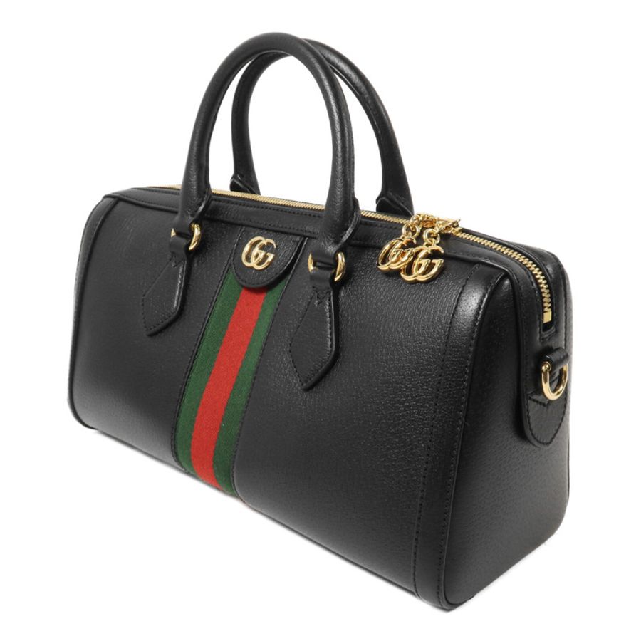 GUCCI 牛皮皮革Ophidia GG手挽肩背兩用袋-2