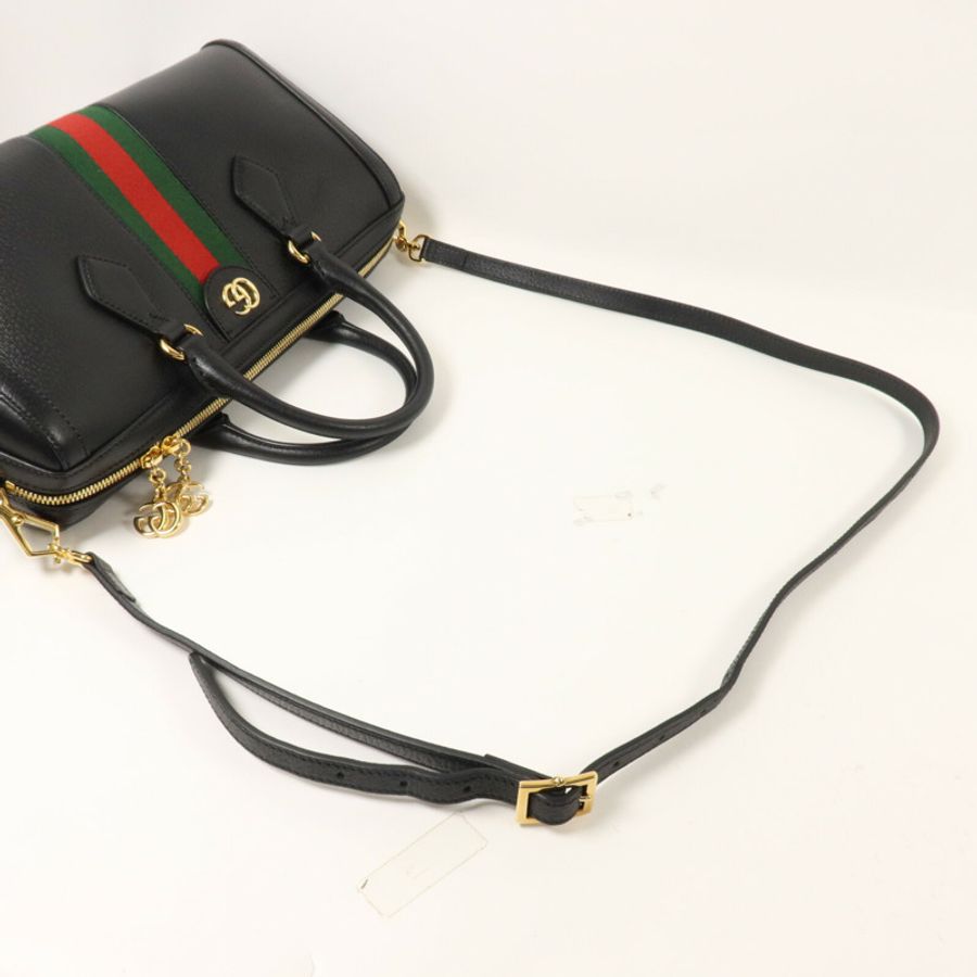 GUCCI 牛皮皮革Ophidia GG手挽肩背兩用袋-7