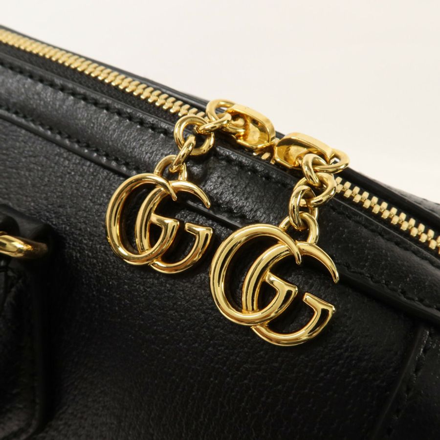 GUCCI 牛皮皮革Ophidia GG手挽肩背兩用袋-9