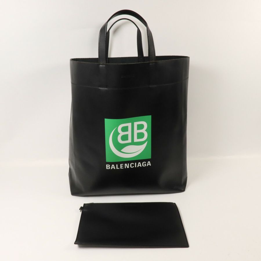 BALENCIAGA 牛皮皮革Market Tote Bag手挽袋-8