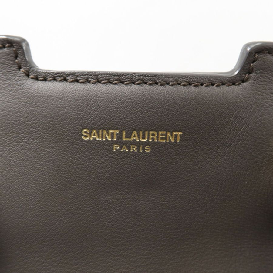YVES SAINT LAURENT 牛皮皮革Cabas Y手挽肩背兩用袋-7