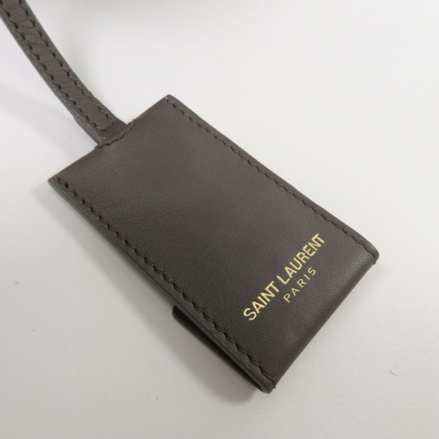 YVES SAINT LAURENT 牛皮皮革Cabas Y手挽肩背兩用袋-9