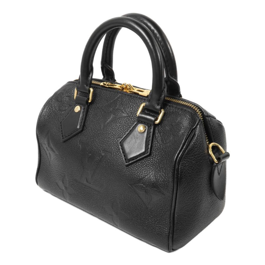 LOUIS VUITTON Monogram Empreinte Speedy Bandouliere 20鏈帶手挽肩背兩用袋-2