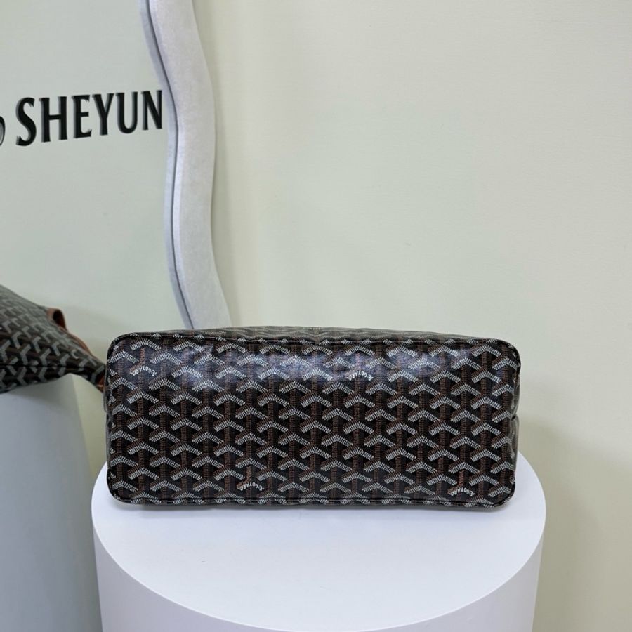 Goyard 戈雅 焦糖老花Hobo 腋下包單肩包子母包-5