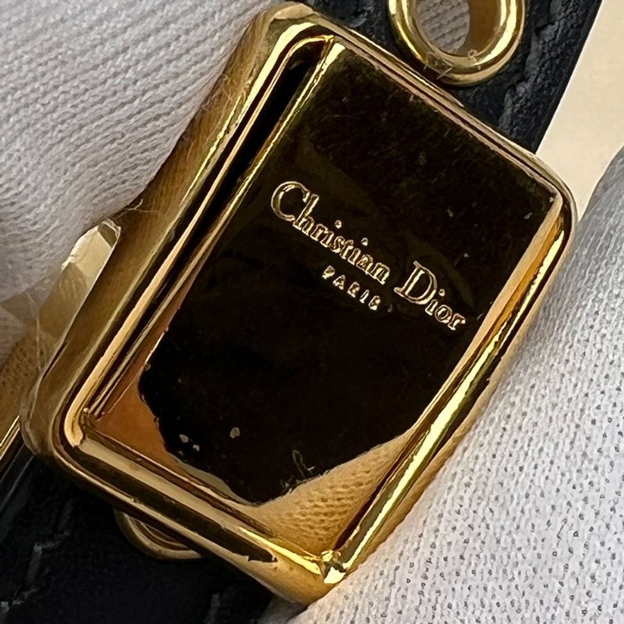 KÉSH 凱仕精品|DIOR 30 Montaigne Box 老花鏈條包|迪奧 Oblique 緹花帆布肩背包|CD 金釦斜背包-18