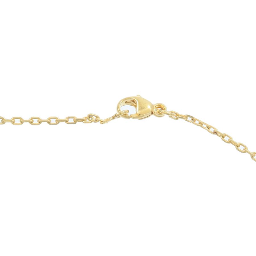 HERMES 金屬/Swift皮革O'Kelly Necklace項鍊Noir-4