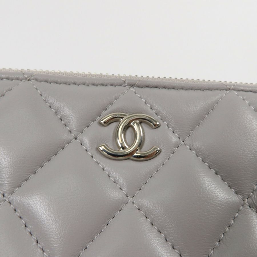 CHANEL 羊皮皮革Pouch手拿包-8