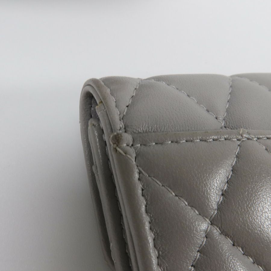CHANEL 羊皮皮革Classic Flap Card Holder卡片套-17