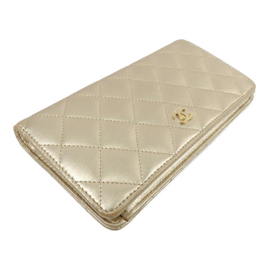 CHANEL 羊皮皮革Long Wallet長錢包-3