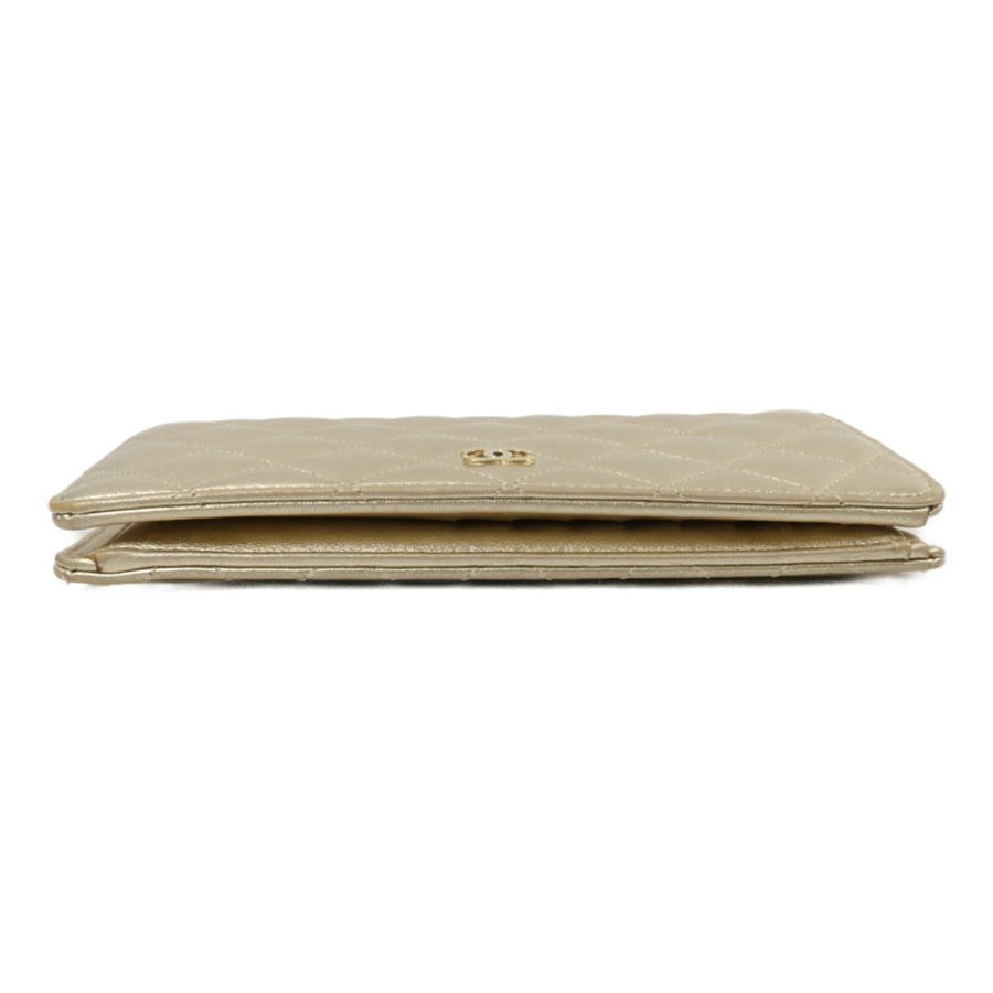 CHANEL 羊皮皮革Long Wallet長錢包-5