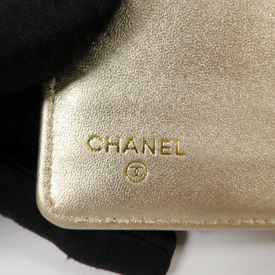 CHANEL 羊皮皮革Long Wallet長錢包-9