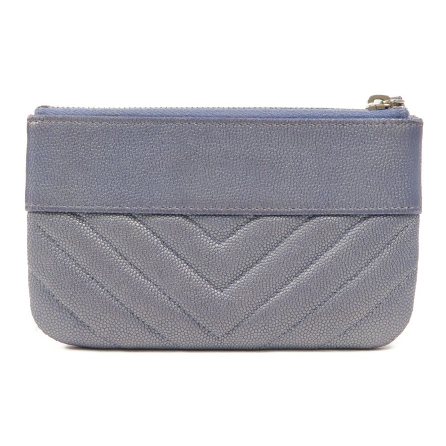CHANEL 牛皮皮革Mini O Case Pouch零錢包-1