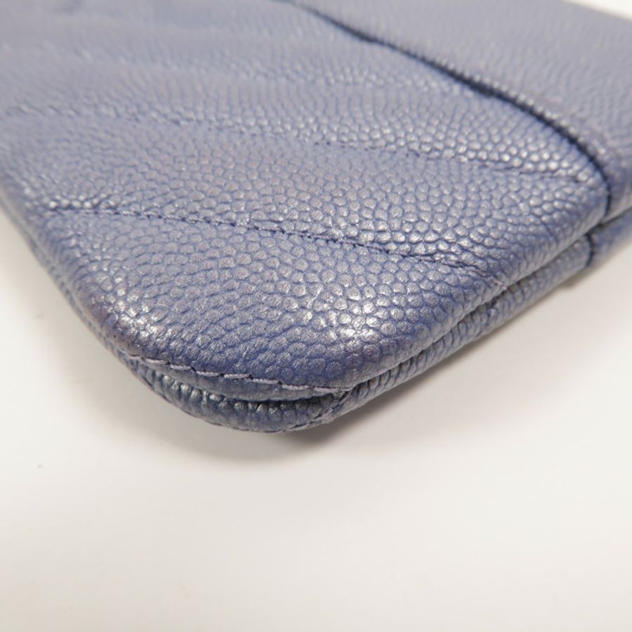 CHANEL 牛皮皮革Mini O Case Pouch零錢包-10
