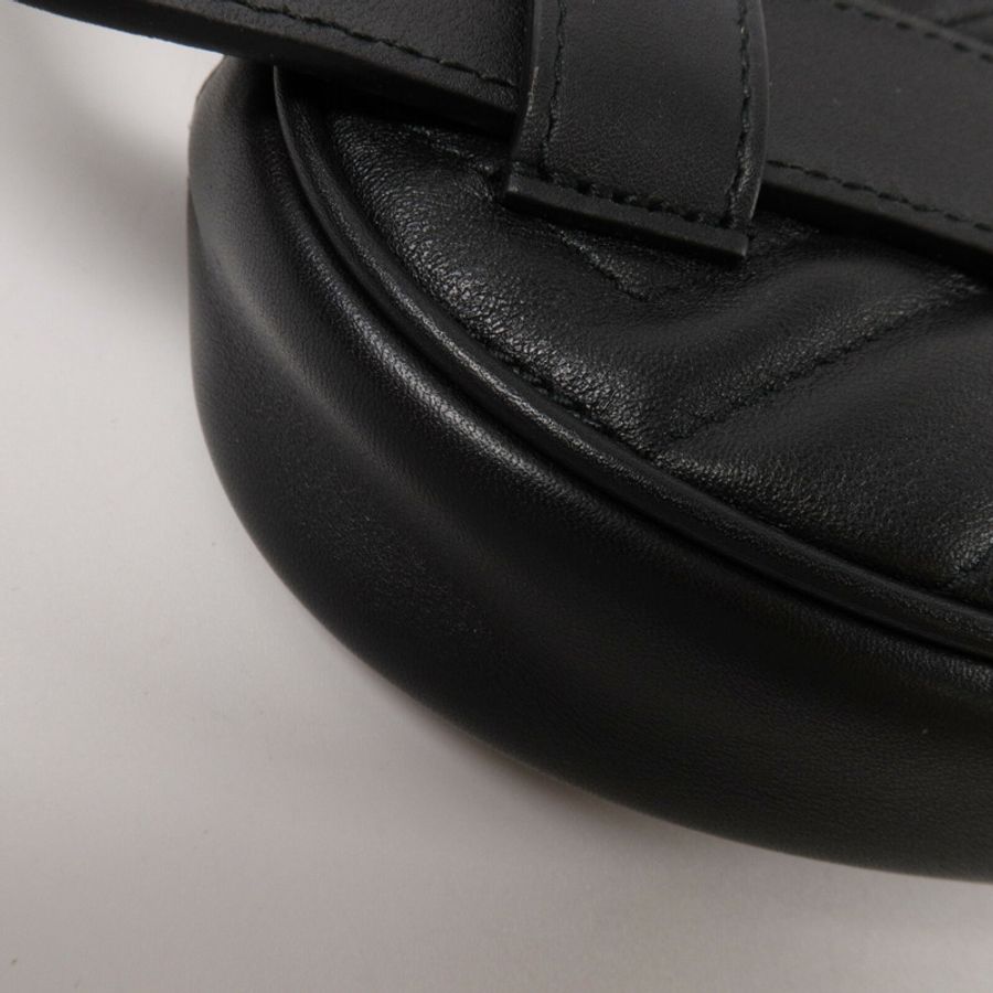 GUCCI 牛皮皮革GG Marmont Belt Bag腰包-12