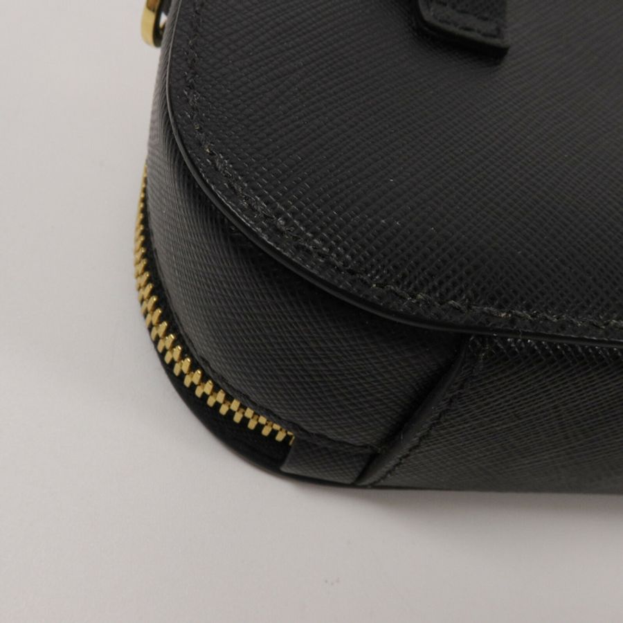 PRADA 牛皮皮革Odette Convertible Belt Bag腰包-13
