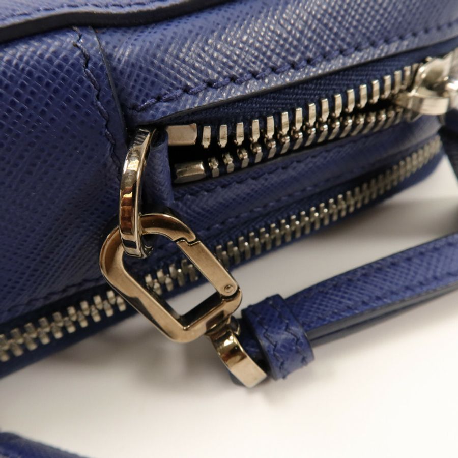 PRADA Saffiano皮革Double-Zipper Clutch手拿包-11
