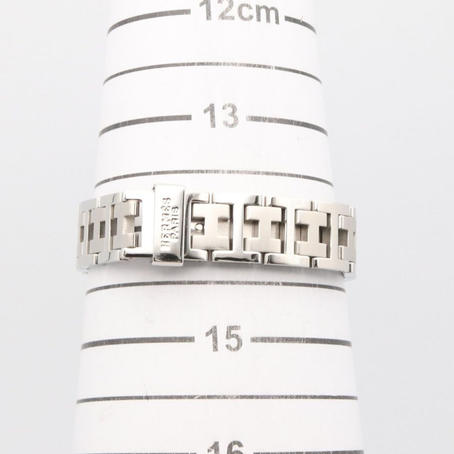 愛馬仕 Clipper 系列腕錶,不鏽鋼材質,女士款,白色 (CL4.210)-6