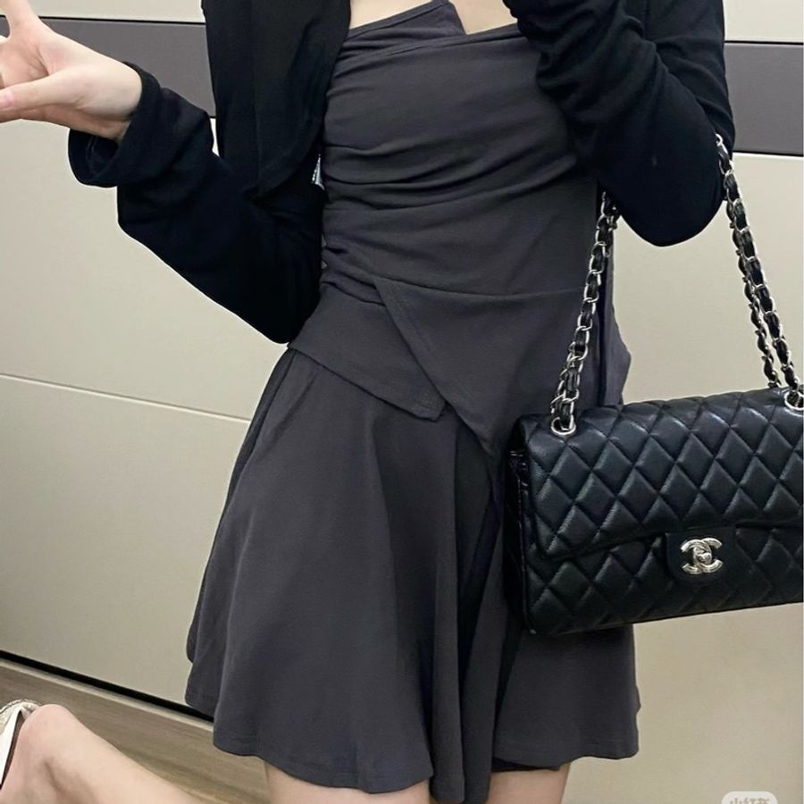 ෆ Chanel coco25 cf25黑銀荔枝🈶購證-4