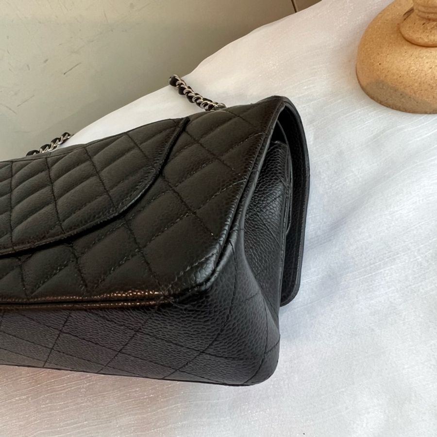 ෆ Chanel coco25 cf25黑銀荔枝🈶購證-16