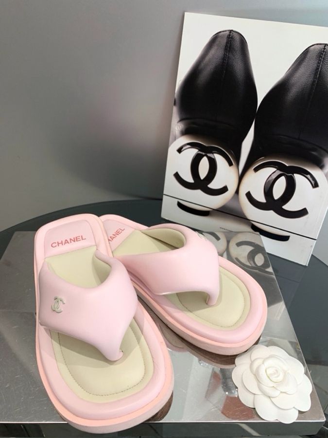 CHANEL香奈儿面包拖鞋-0