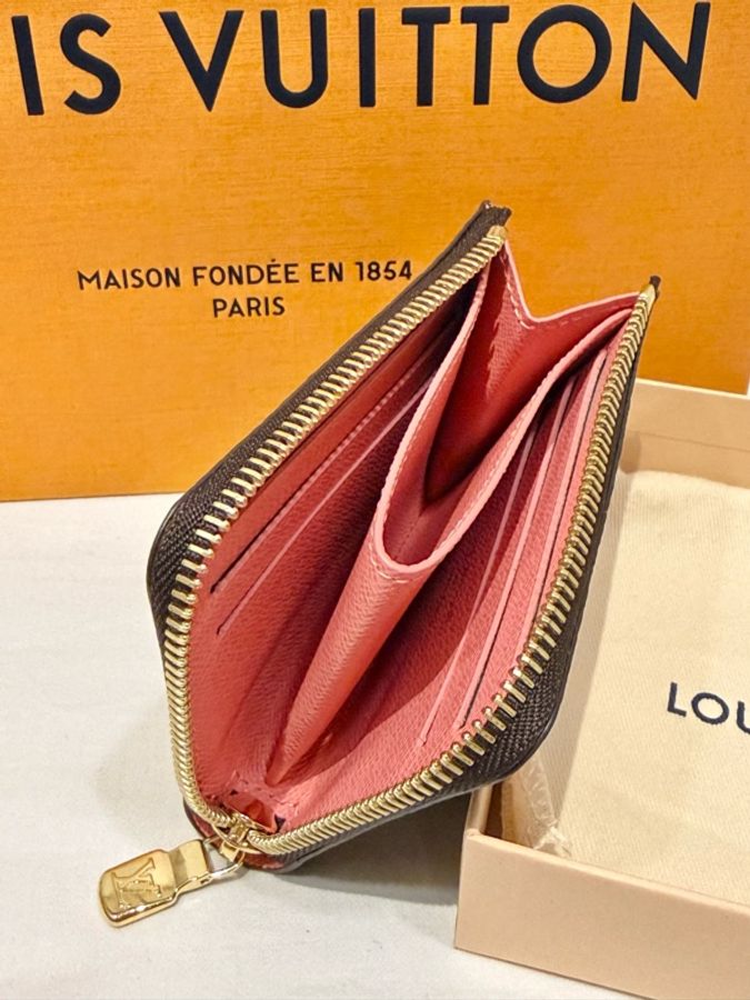 日本限定🇯🇵 LOUIS VUITTON路易威登LV 老花 L型拉鍊 短夾/皮夾-6