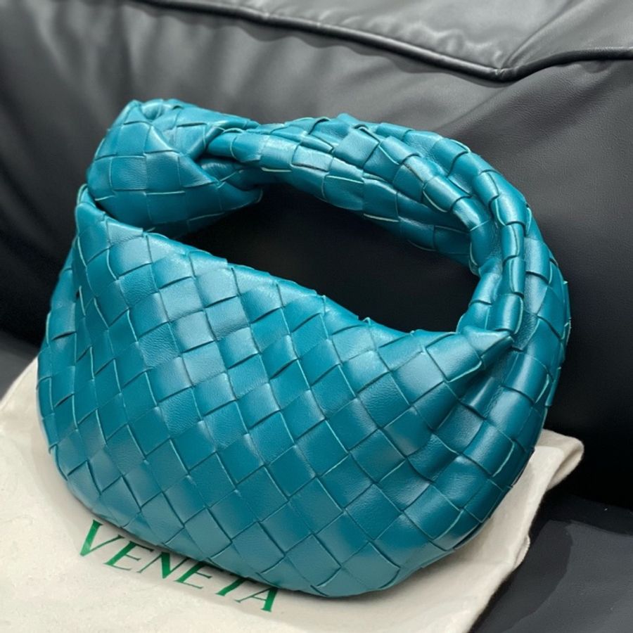 葆蝶家/Bottega Veneta BV Jodie mini 雙面編織皮革 手拿包-0