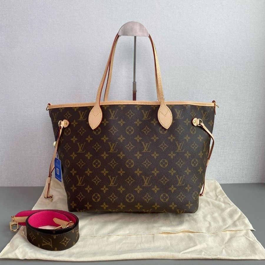 Lv路易威登 新款寬肩帶neverfull購物袋
玫紅色內里
99新✨️-2