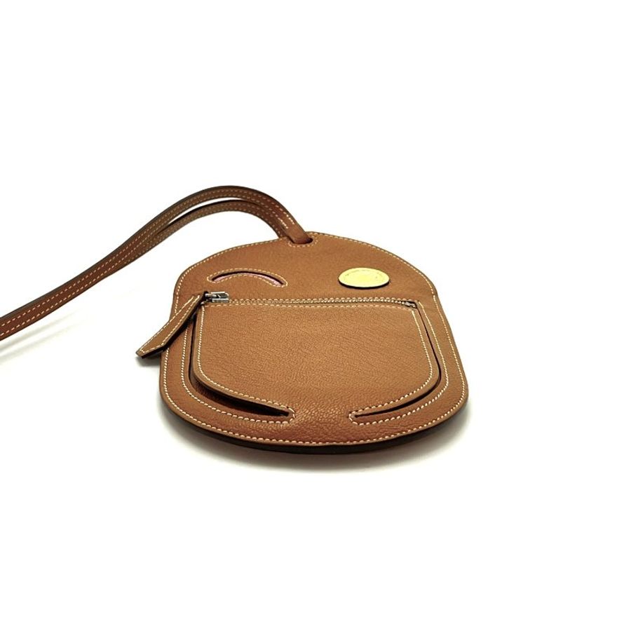 HERMES 笑臉手機包 12*20 98新配件塵袋-6