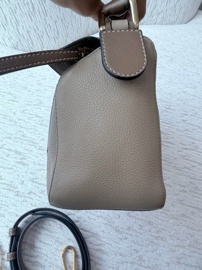 loewe 羅意威 沙色 小號 Puzzle幾何包 手袋 尺寸24-7