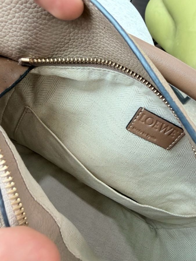 loewe 羅意威 沙色 小號 Puzzle幾何包 手袋 尺寸24-8