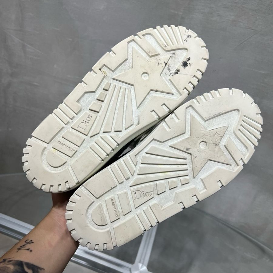 Dior/迪奧 粉白 厚底貝殼鞋 尺碼/37.5碼-7