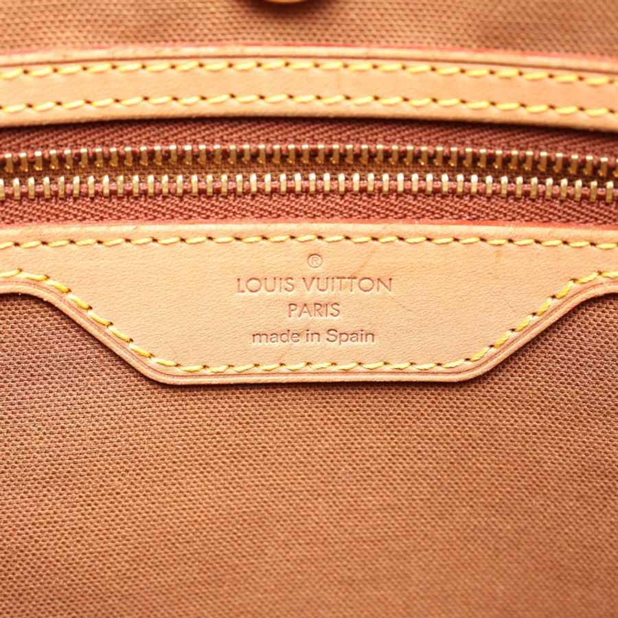棕色 原花帆布 Batignolles Horizontal 肩背包【LOUIS VUITTON LV 路易威登】 M51154-3