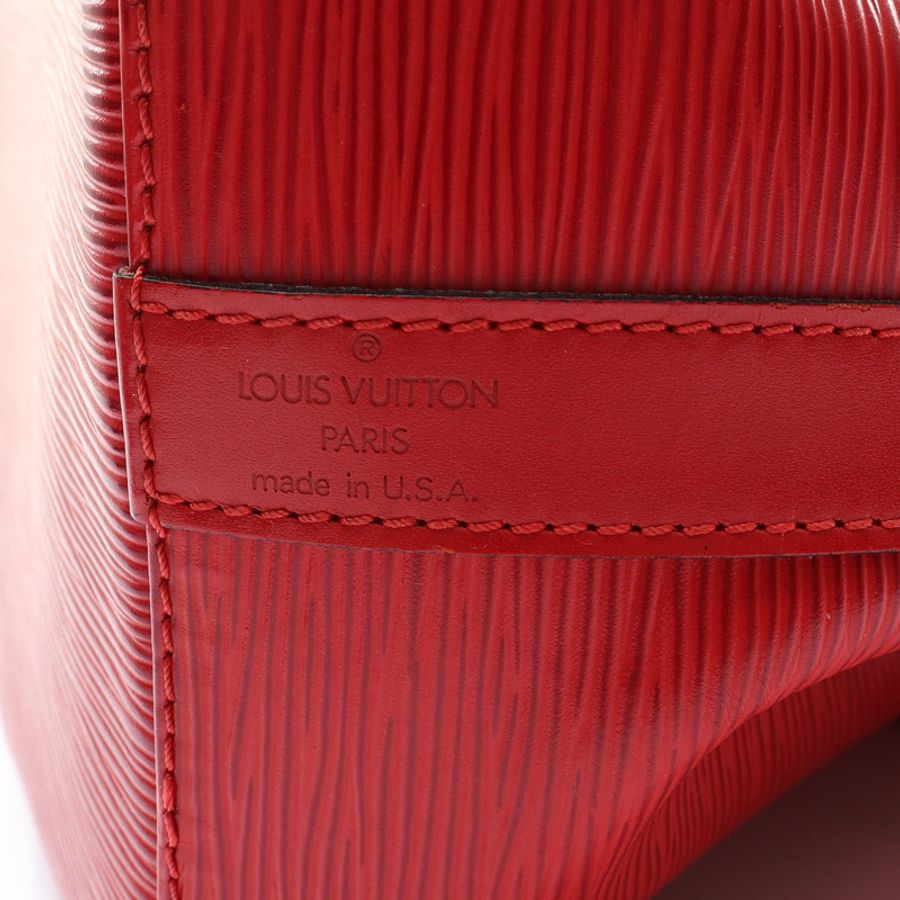 紅色 Epi水波紋牛皮 Petit Noe 水桶包【LOUIS VUITTON LV 路易威登】 M44107-3