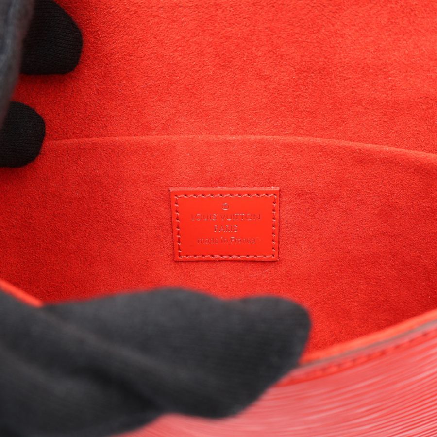 紅色 EPI水波紋 Pochette Felicie 鏈帶肩背包【LOUIS VUITTON LV 路易威登】 M41559-4