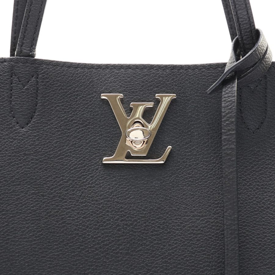 黑色 牛皮 Lockme Cabas 托特包【LOUIS VUITTON LV 路易威登】 M42291-5