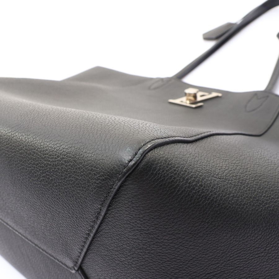 黑色 牛皮 Lockme Cabas 托特包【LOUIS VUITTON LV 路易威登】 M42291-8