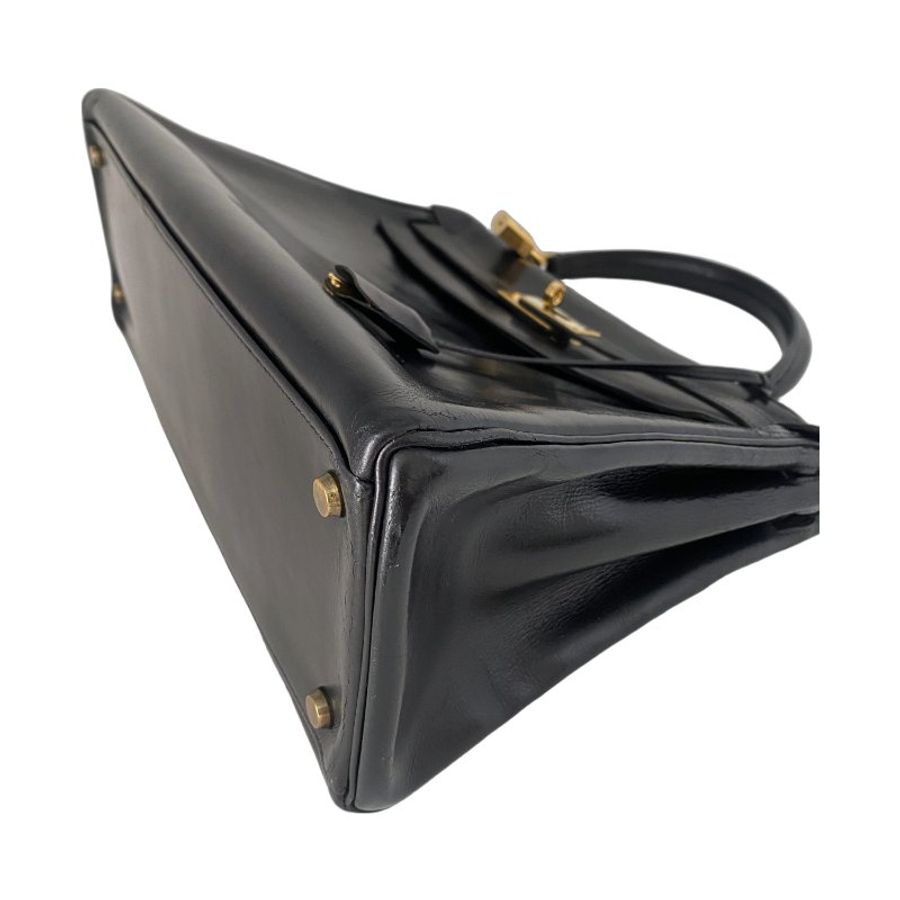 愛馬仕 Hermes Kelly 32 Box Calf 黑色 金扣 GHW 凱莉32 中古-4