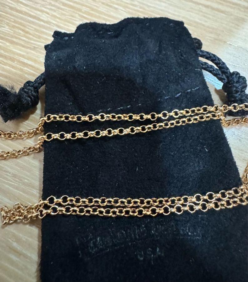 chrome hearts 22k roll chain 克羅心項鍊-2