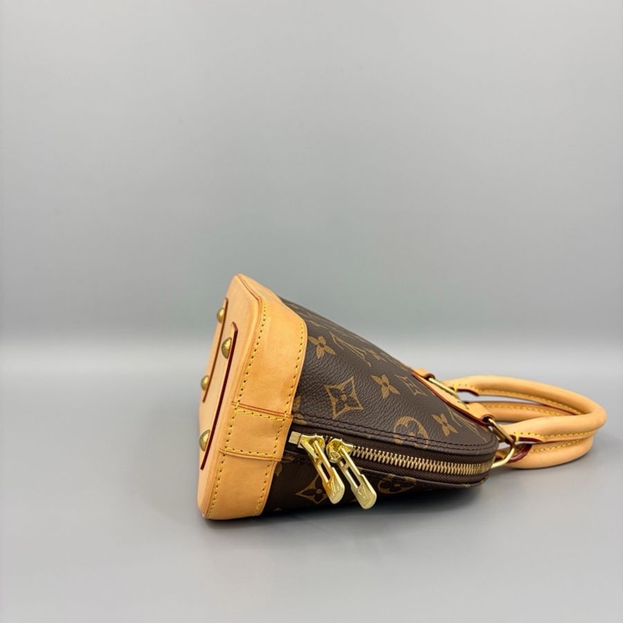LouisVuitton 路易威登 Alma BB貝殼老花手提斜挎包 尺寸24*18-3