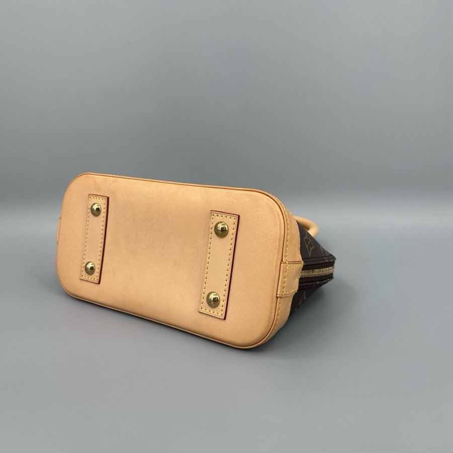 LouisVuitton 路易威登 Alma BB貝殼老花手提斜挎包 尺寸24*18-9