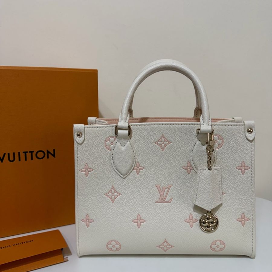 ✨Lv Onthego 限定奶油草莓小號 大全配 有購證99新 送絲巾🤍-2