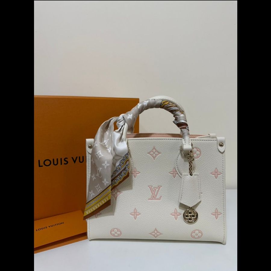 Lv on the go草莓牛奶 托特包 小號 99新✨️-2