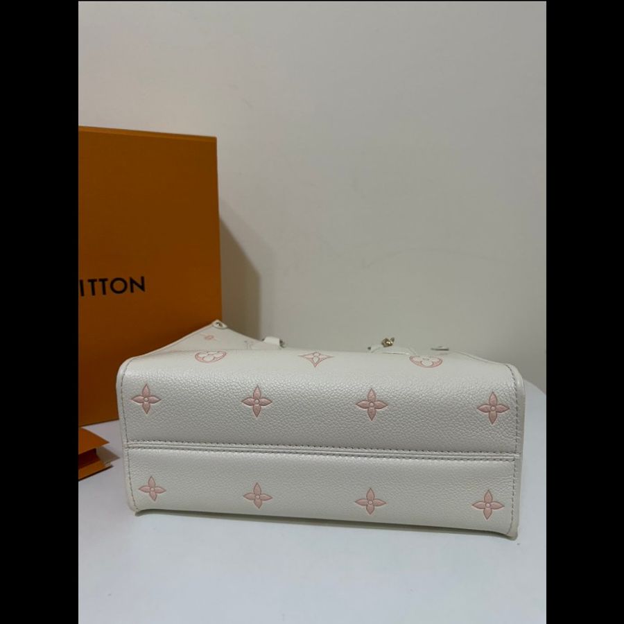 Lv on the go草莓牛奶 托特包 小號 99新✨️-10
