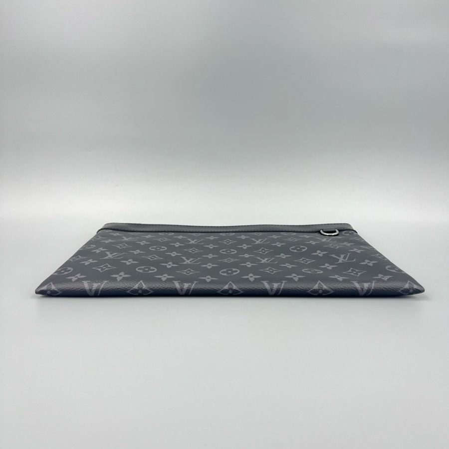 Louis Vuitton 路易威登 黑老花黑武士手拿包 34*24-4