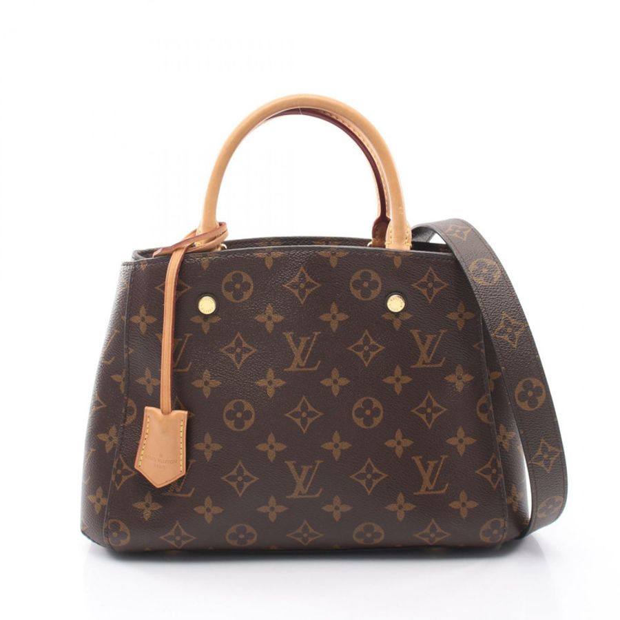 路易威登 Montaigne BB 單肩斜背包 M41055 Monogram 帆布 LV-0