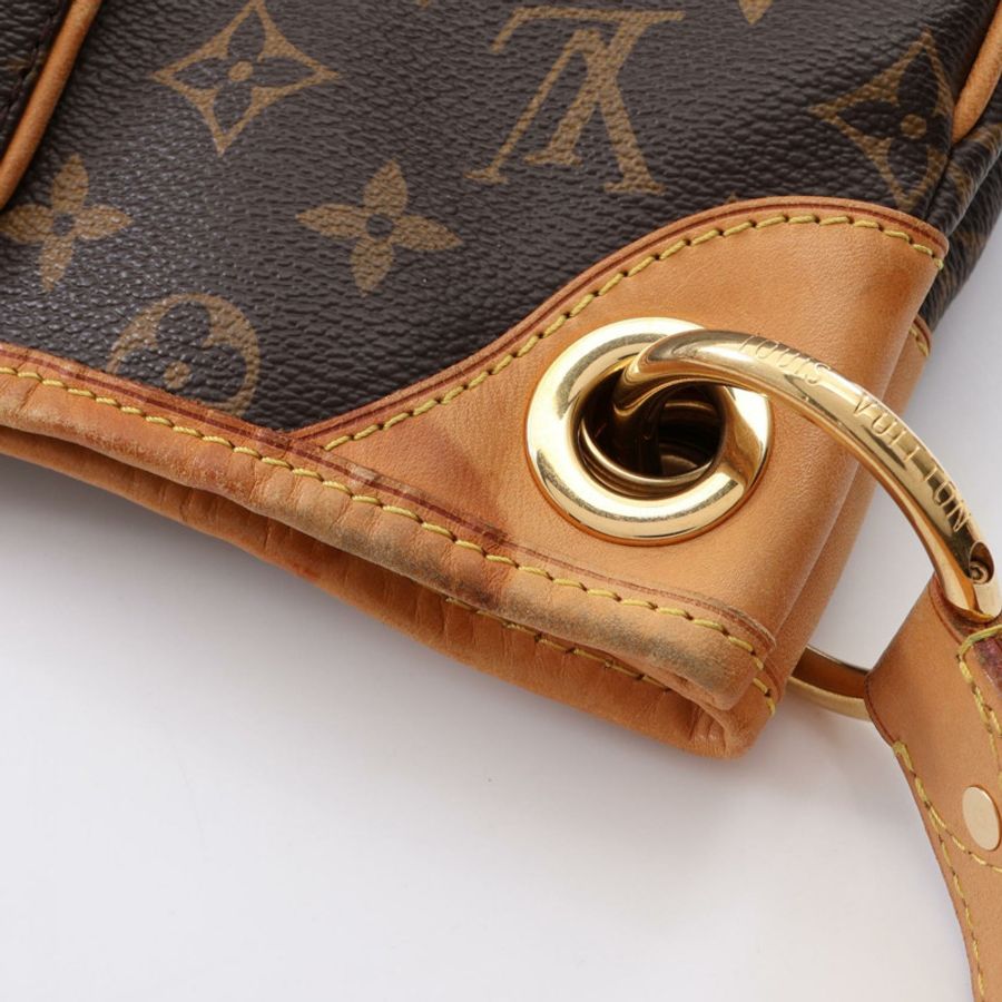 路易威登 Galliera PM 單肩包 M56382 Monogram 帆布皮革 二手 LV-5