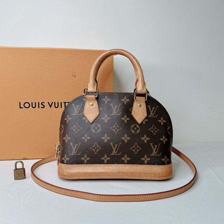 LV Alma BB老花艾瑪手提斜背包-1
