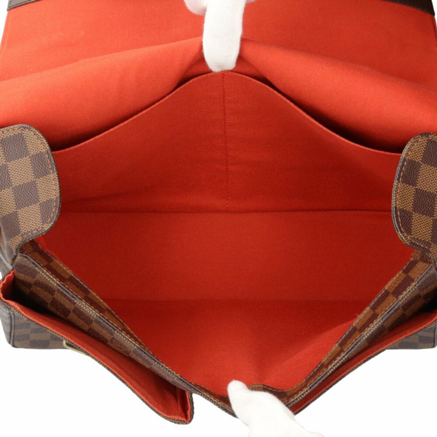 路易威登 Broadway Damier 肩背包/手提包,帆布材質,貨號 N42270,棕色,男士款,LOUIS VUITTON-5
